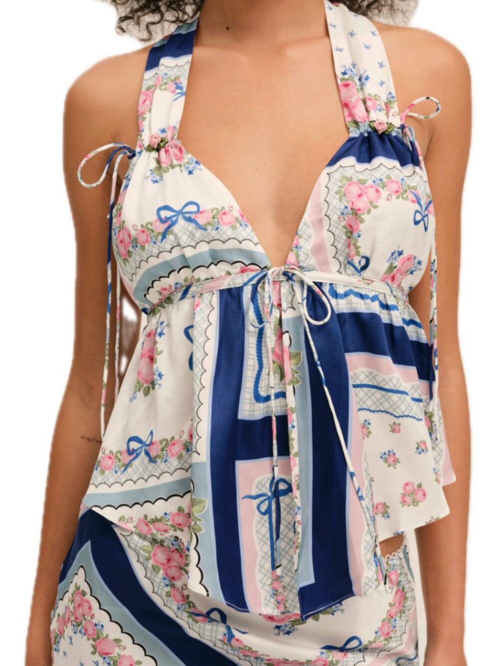 For Love & Lemons Bandana Cassandra Top